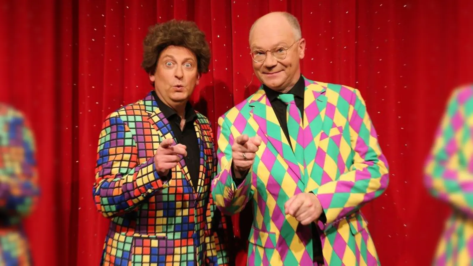 Volker Heißmann und Martin Rassau. (Foto: Comödie Fürth)