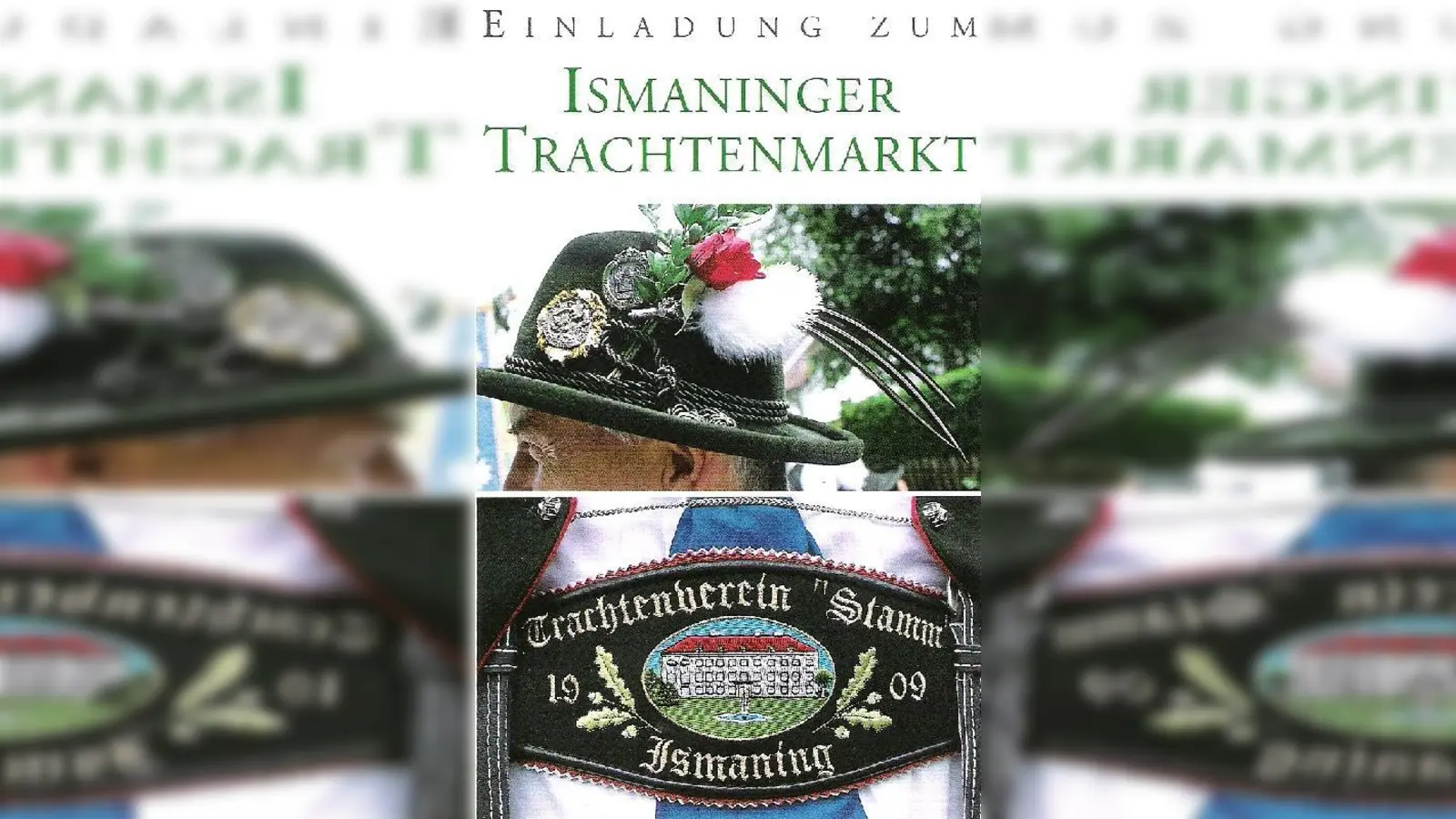 Trachtenliebhaber haben am 23. und 24. Mai beim Ismaninger Trachtenmarkt die Möglichkeit zum Stöbern, Staunen, Entdecken und Einkaufen.  (Foto: VA)