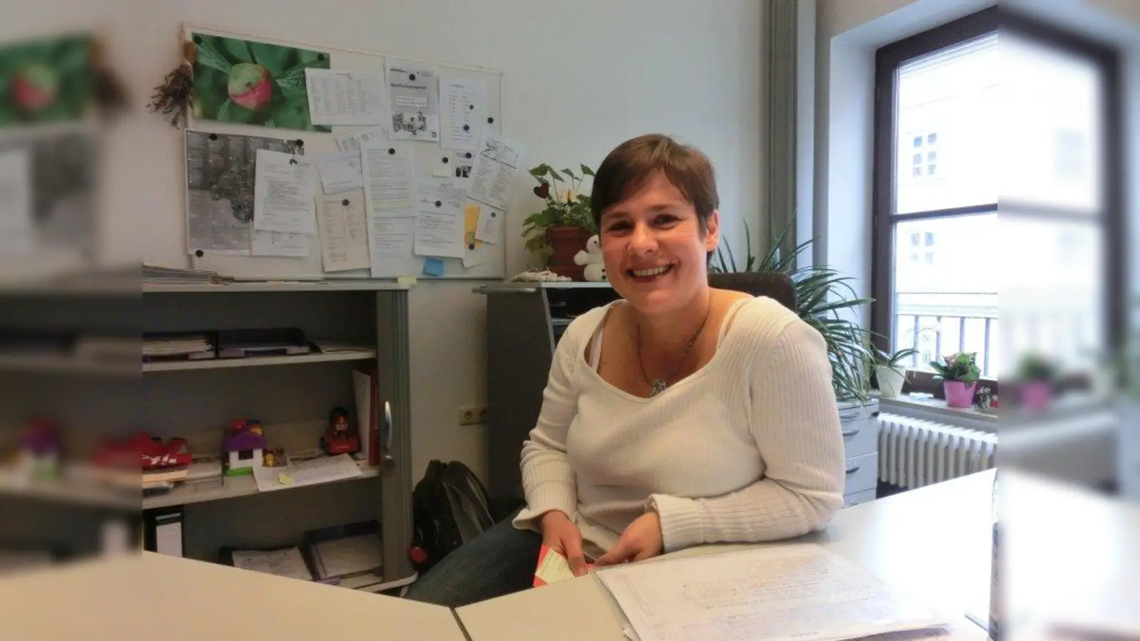 Diplom-Sozialpädagogin Jasmin Hasiba hört ihren Klienten zu und hilft ihnen weiter. (Foto: ds)