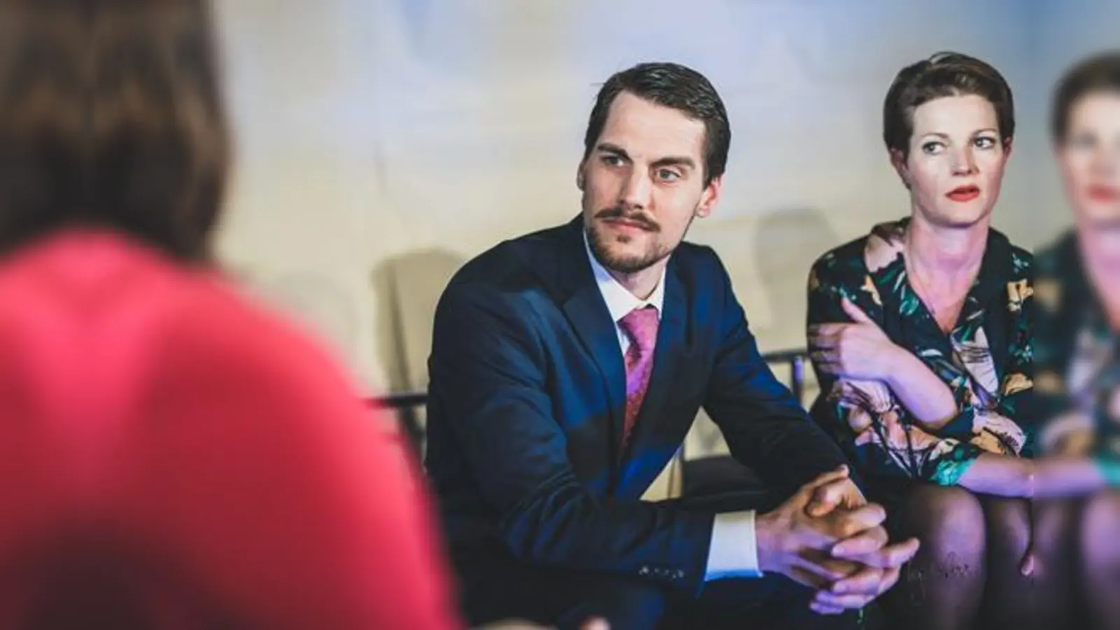 Der Gott des Gemetzels - in bairischer Sprache mit Matthias Ransberger und Ina Meling ist im „Heppel &amp; Ettlich” zu sehen. Foto: Markus Wagner.  (Foto: Markus Wagner)