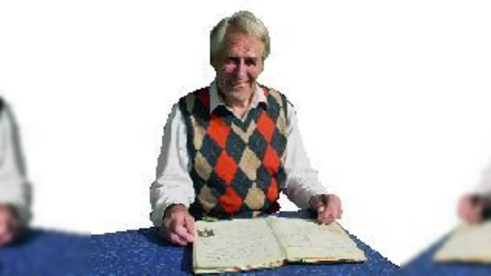Fremdenführer, Zeitzeuge, Aufklärer: Michael Finkenstaedt hat nicht viel von der Welt gesehen. Aber er hatte schon die ganze Welt zu Gast  sein Gästebuch zeugt davon.  (Foto: GW)