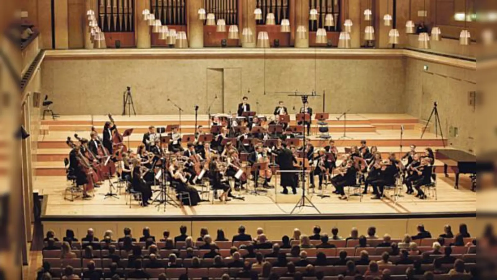 Mitglieder der Neuen Philharmonie München spielen für den guten Zweck in Grünwald.	 (Foto: VA)