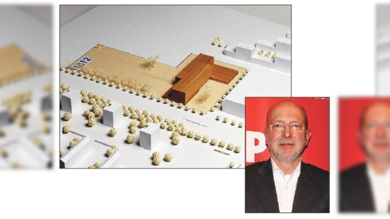 Für das geplante Schulzentrum in der Nordhaide hat der Stadtrat kürzlich den Projektauftrag und die Projektgenehmigung erteilt. Stadtschulrat Rainer Schweppe. 	 (Foto/Simulation: Baureferat/ws)