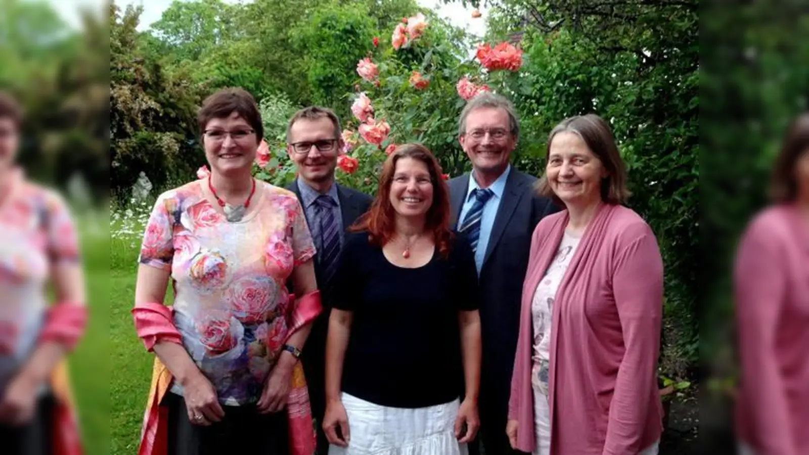Das Untermenzinger Vokalensemble: Monika Bast, Andreas Zitzmann, Dorothea Penka, Ottmar Penka und Christine Schäfer. (v.l.)	 (Foto: VA)