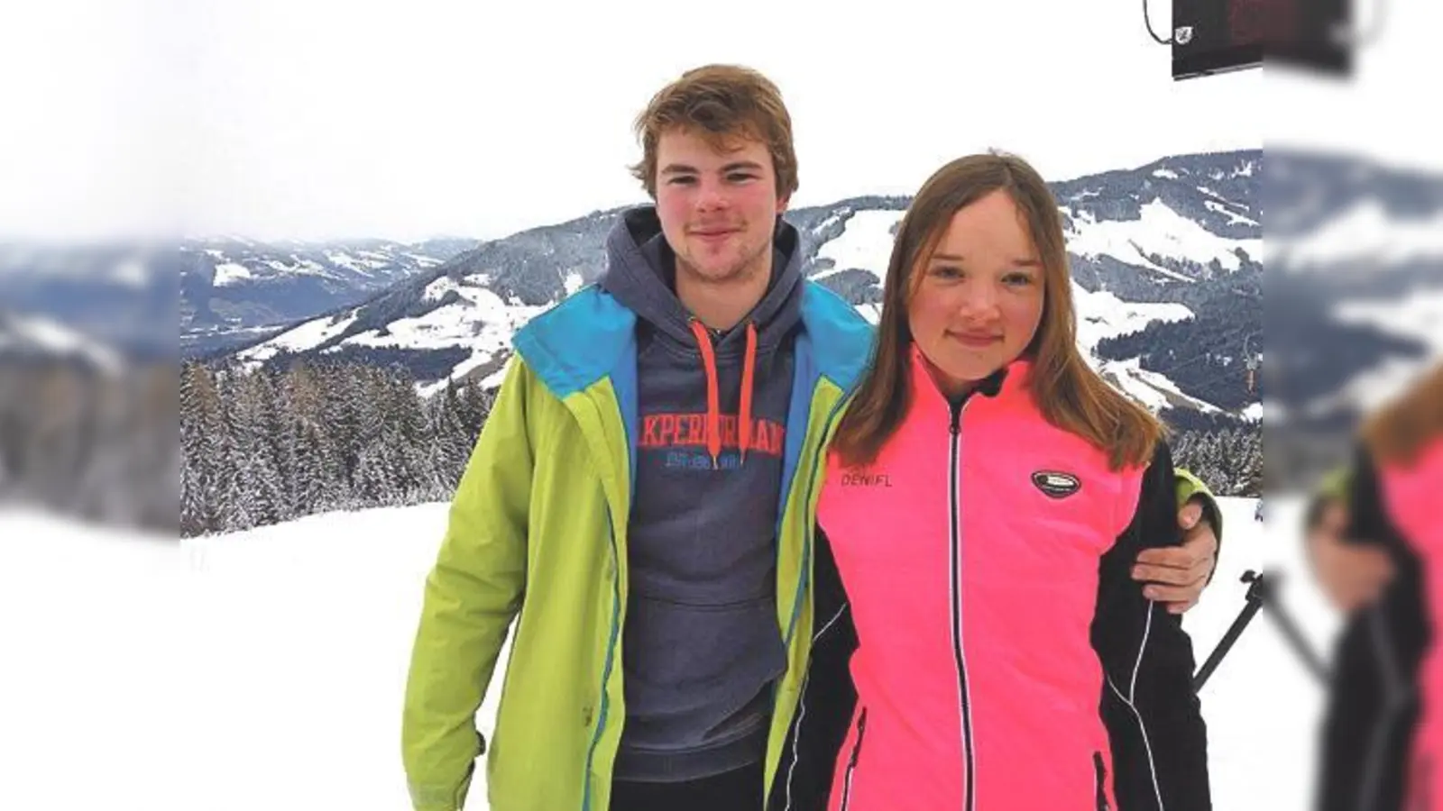 Die vereinsinternen Meister 2016: Lukas Sander und Leonie Kröplin.	 (Foto: Verein)