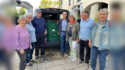 Die Mitglieder der Lokalen Agenda 21 sammeln wieder eifrig Lebensmittel für den Hachinger Tisch. (Foto: Beate Teichmann)