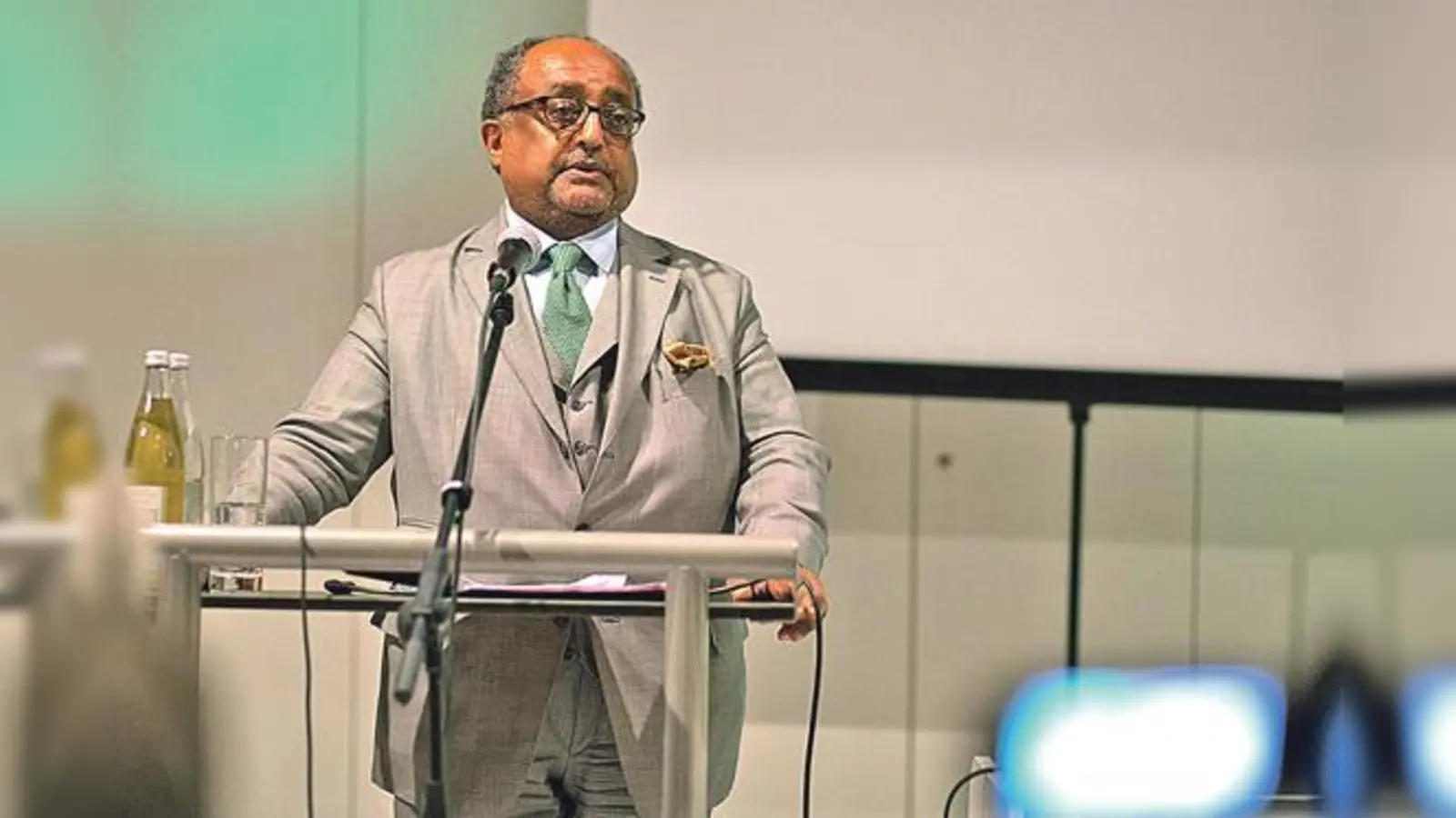 Zum zweiten Mal kommt Prinz Asserate auf Einladung von Alem Katema nach Vaterstetten	 (Foto: Alexander Freiesleben)