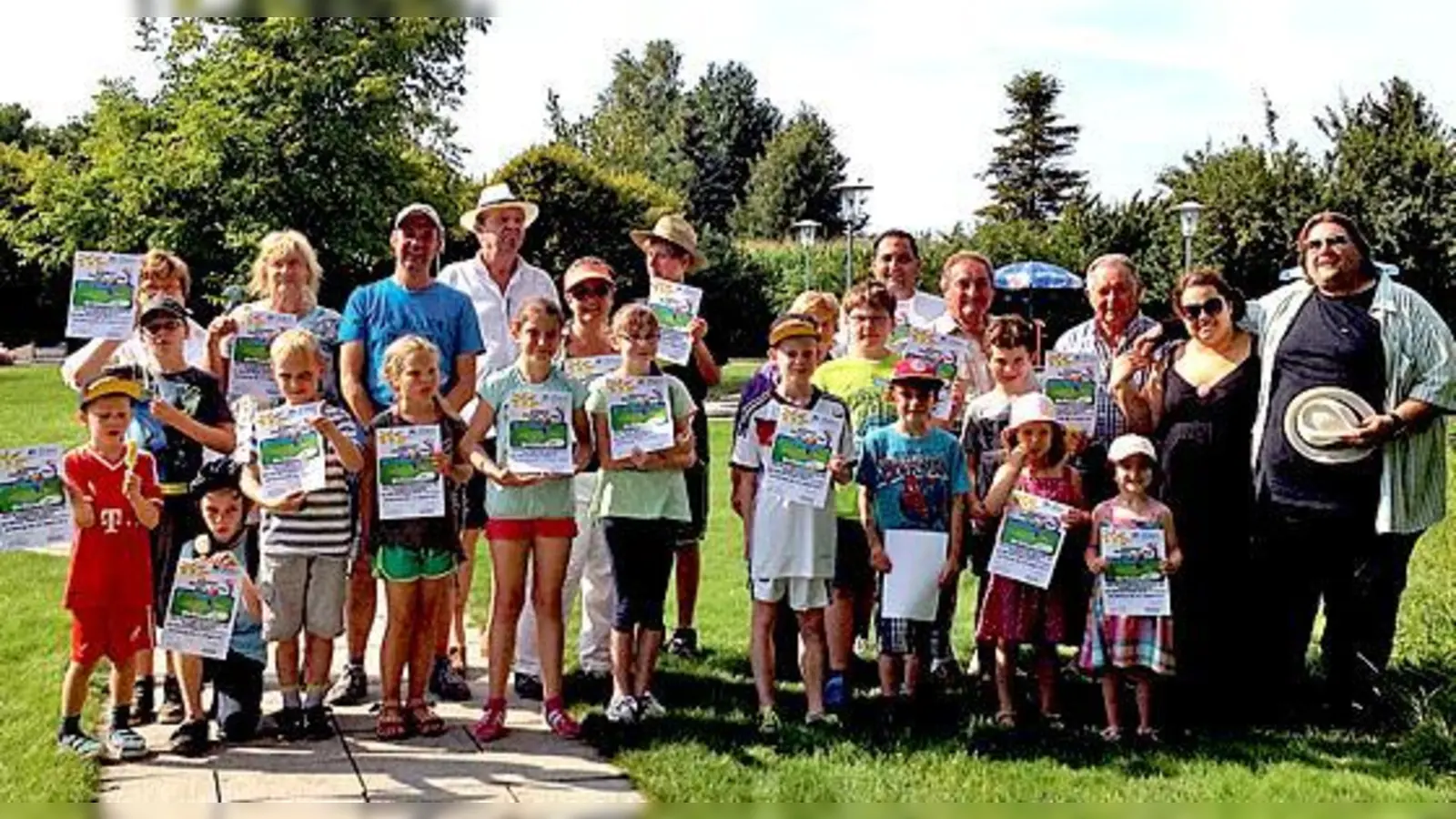 Der Minigolfplatz in Riedmoos war Schauplatz des »Schönen Ferientages« für die Kinder.	 (Foto: privat)