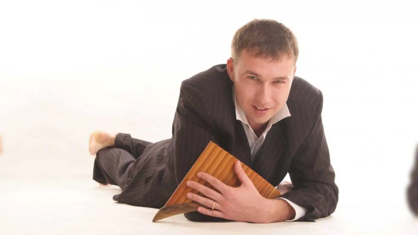 Panflötenvirtuose Roman Kazak. (Foto: pi)