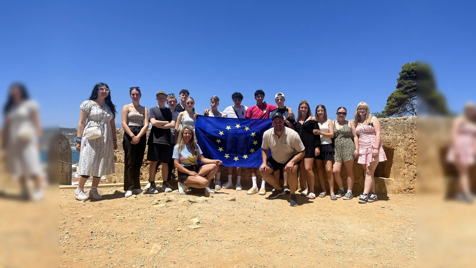 Für 14 Kermess-Schüler ging es vor den Sommerferien zum Praktikum nach Kreta.  (Foto: Sabine von Osterroht)