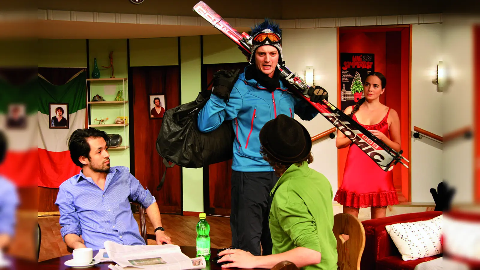 Die Komödie "Achtung Deutsch" wird am 6. Februar im Kubiz in Unterhaching gezeigt. Hierfür kann man 3 x 2 Karten gewinnen. (Foto: VA)