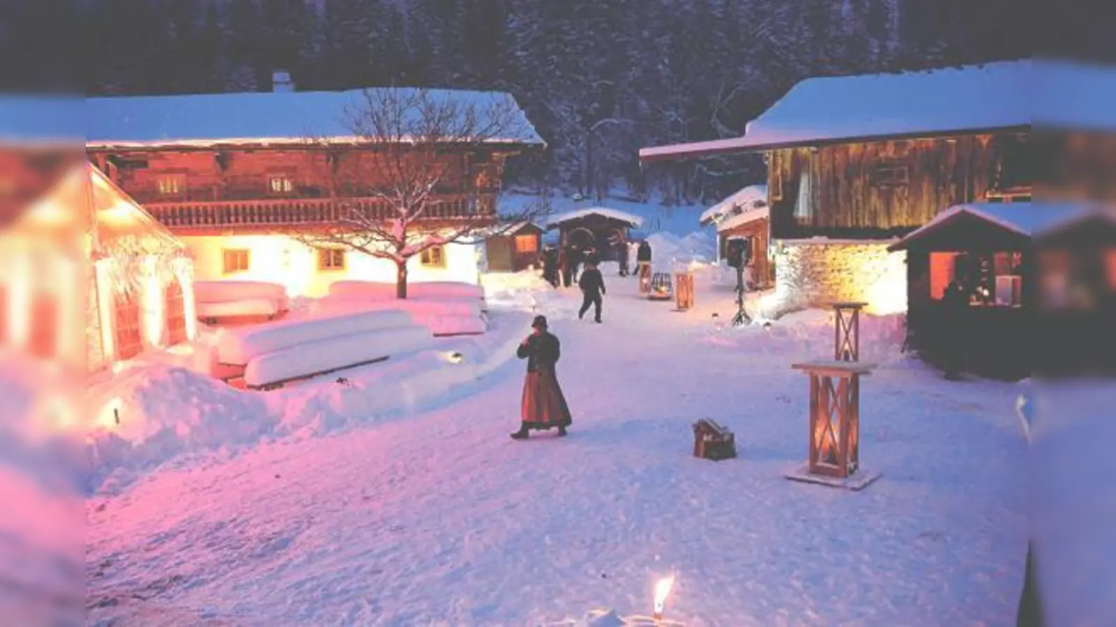 Wasmeiers Weihnachtsmarktl findet statt vom 12. bis 14. Dezember im Markus Wasmeier Freilichtmuseum in Schliersee. 		          (Foto: Dieter Schnöpf)