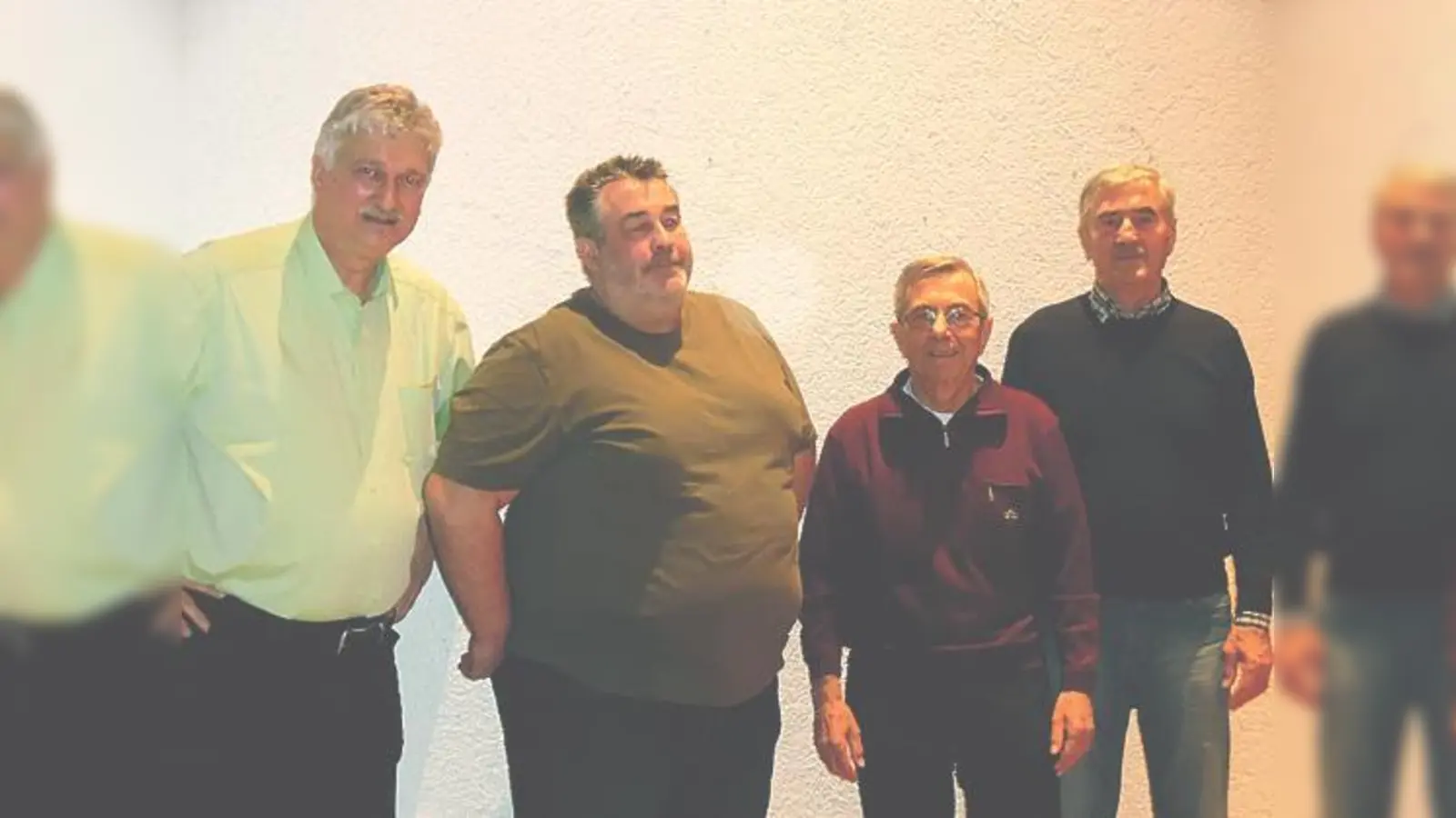 Spielleiter Wolfgang Asanger, Manfred Bengler, Ottmar Jochner und Toni Gaull (v.l.)	 (Foto: Berglschützen)