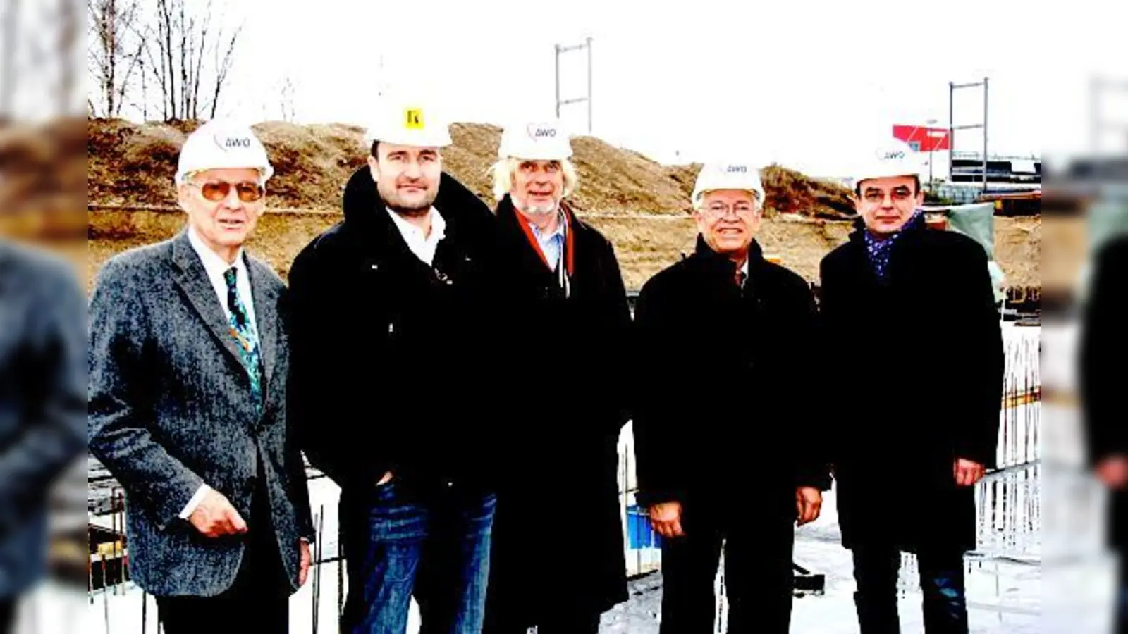 Max von Heckel, Knut Stender, Jürgen Salzhuber, Joachim Paas, Klaus Peter Rupp (v.l.).	 (Foto: ws)