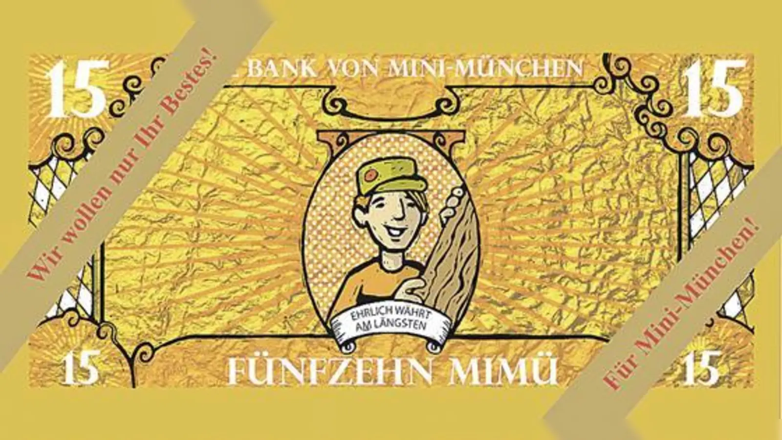 So sieht ein MiMü-Schein aus  eine absolut vertrauenswerte und zukunftssichere Währung.	 (Foto: VA)