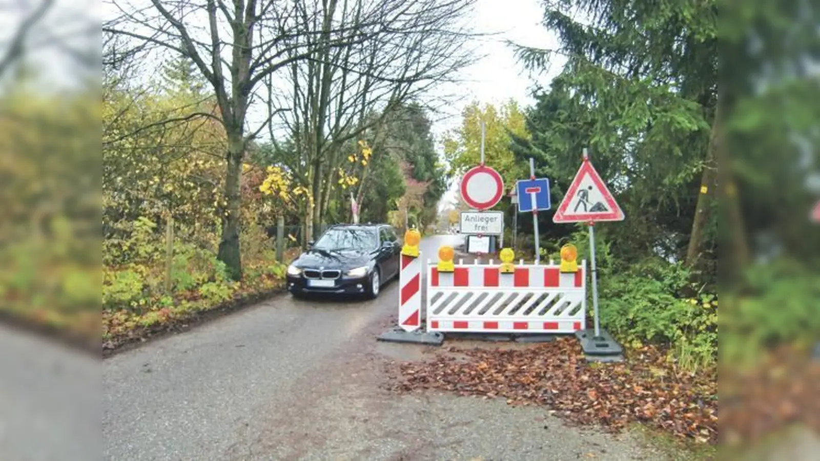 In der Savitsstraße wird noch bis Ende des Monats gebaut. Einen Ausbau, wie seit 27 Jahren gefordert, wird es aber vorerst nicht geben. 	 (Foto: hgb)