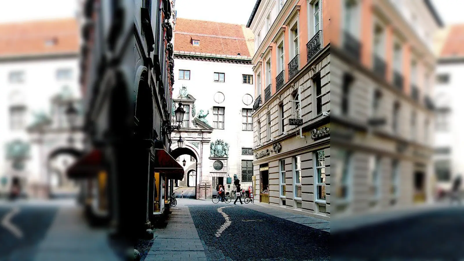 Die Drückebergergasse wurde in der NS-Zeit genutzt, um dem Hitlergruß zu entgehen.	 (Foto: VA)