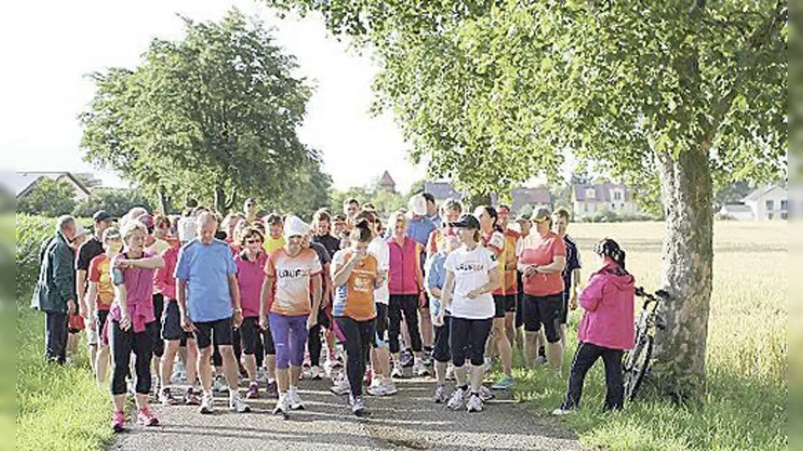 Stolz sind die Teilnehmer der Lauf 10-Aktion in Putzbrunn auf ihren großen Erfolg. 	 (Foto: PSV)