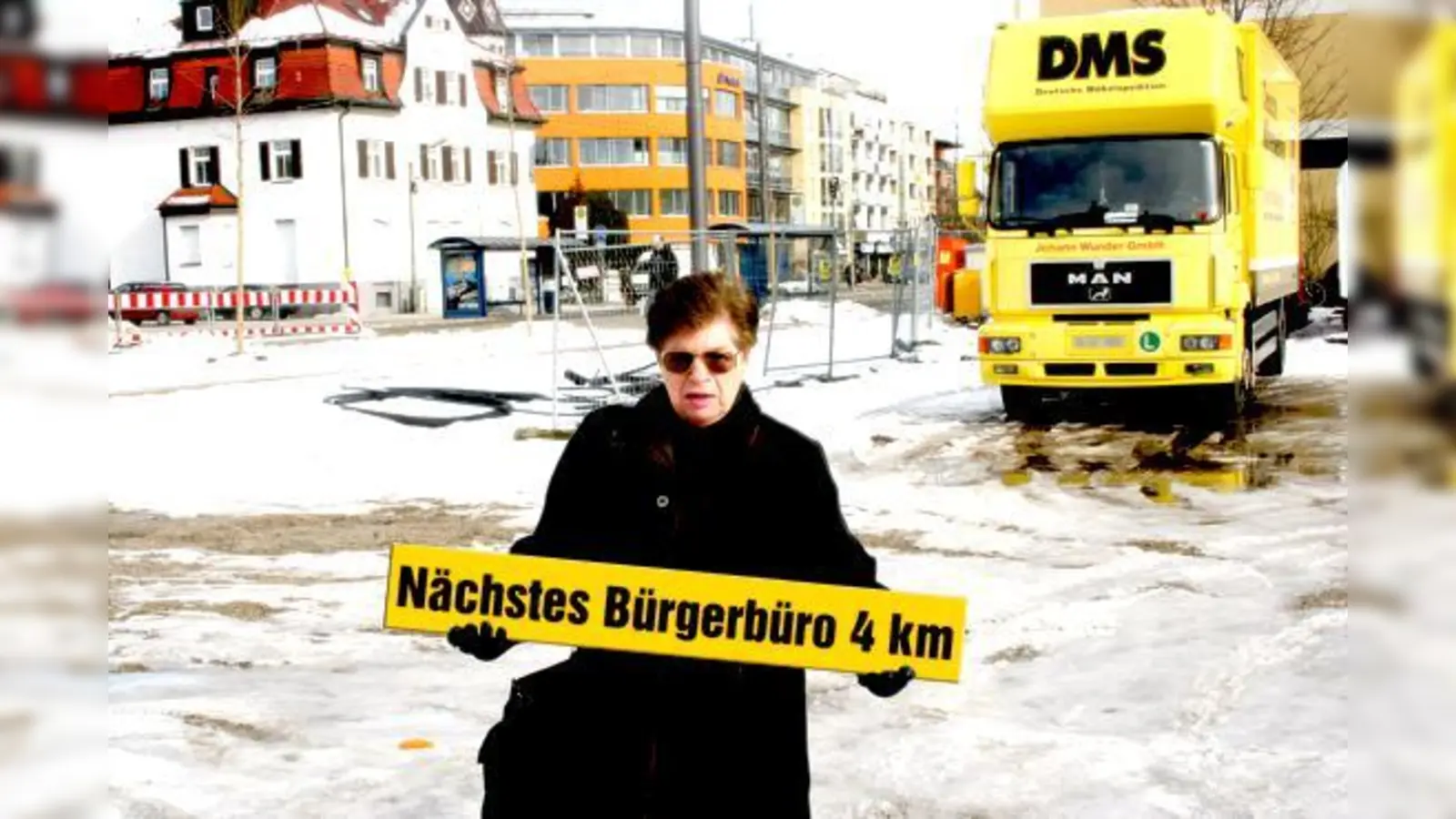 Am Moosacher »Stachus« wird es keine Meldestelle geben. Seniorenbeirätin Mechthilde Löffelmann will sich jedoch mit der Entscheidung des Kreisverwaltungsreferates nicht abfinden und verspricht, weiter zu kämpfen	 (Foto: ws)