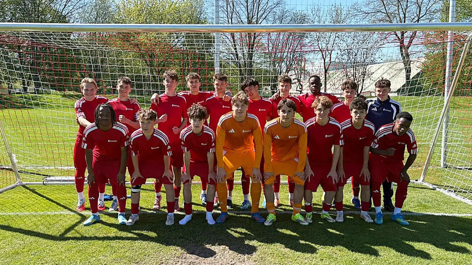 Siegreich beim Vier-Länder-Turnier in Leipzig: die U15-Junioren des BFV. (Foto: Thomas Kapfenberger/BFV)
