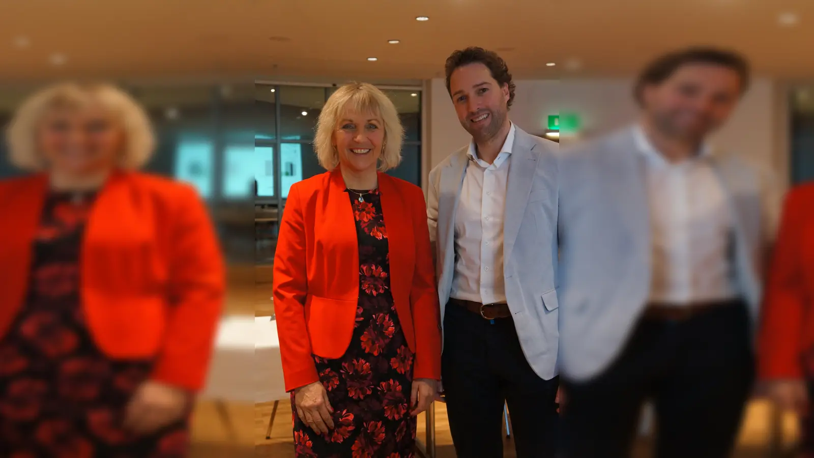 Gabriele Müller (SPD) und Andreas Bukowski (CSU) treten am Sonntag, 29. März zur Stichwahl um das Bürgermeisteramt an.  (Foto: hw)