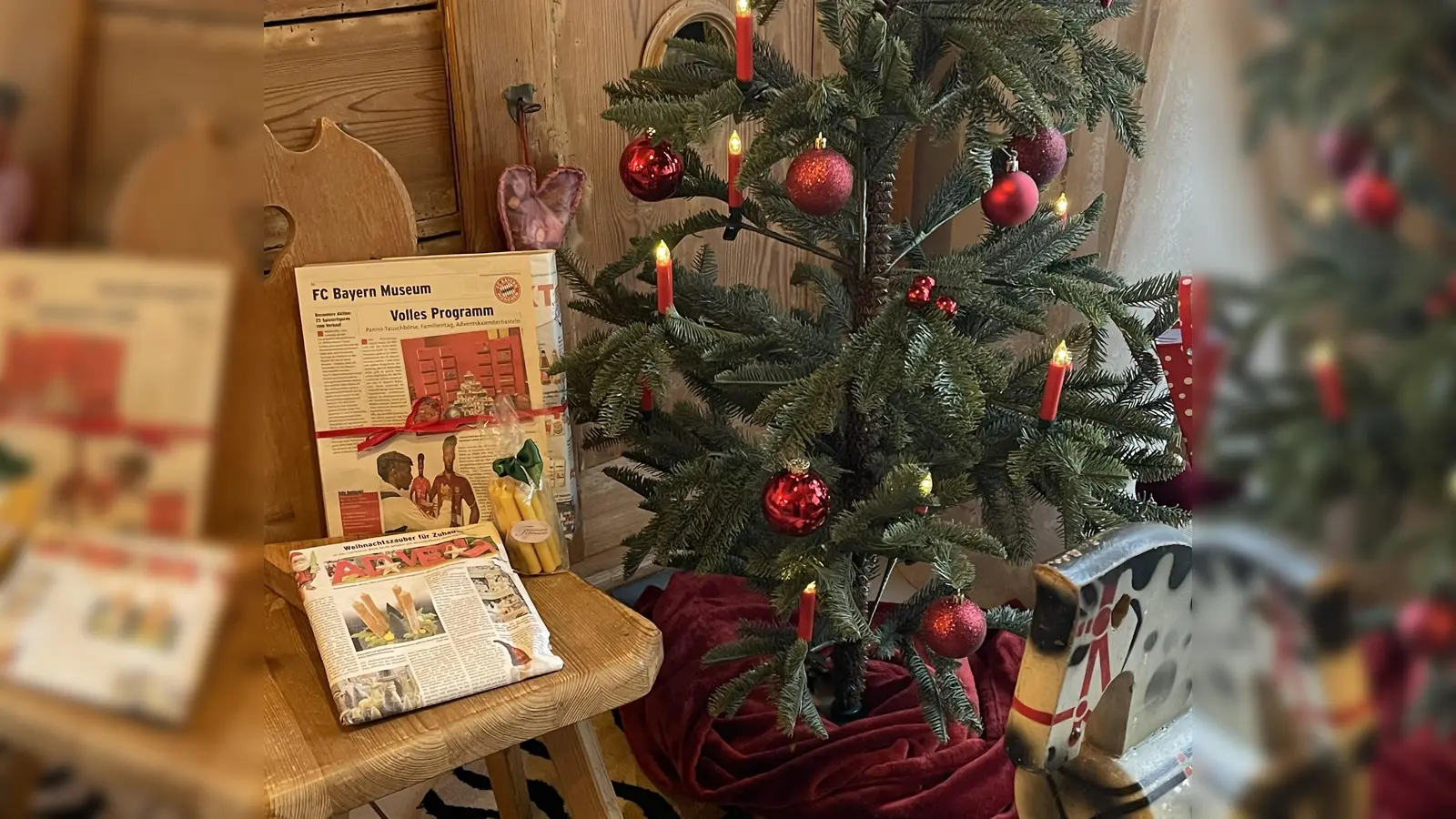 Warum die Weihnachtsgeschenke nicht mal in Zeitungspapier einwickeln. Wer dabei noch auf den Inhalt achtet, kann mit seinem Geschenk gleich doppelt punkten! (Foto: hw)