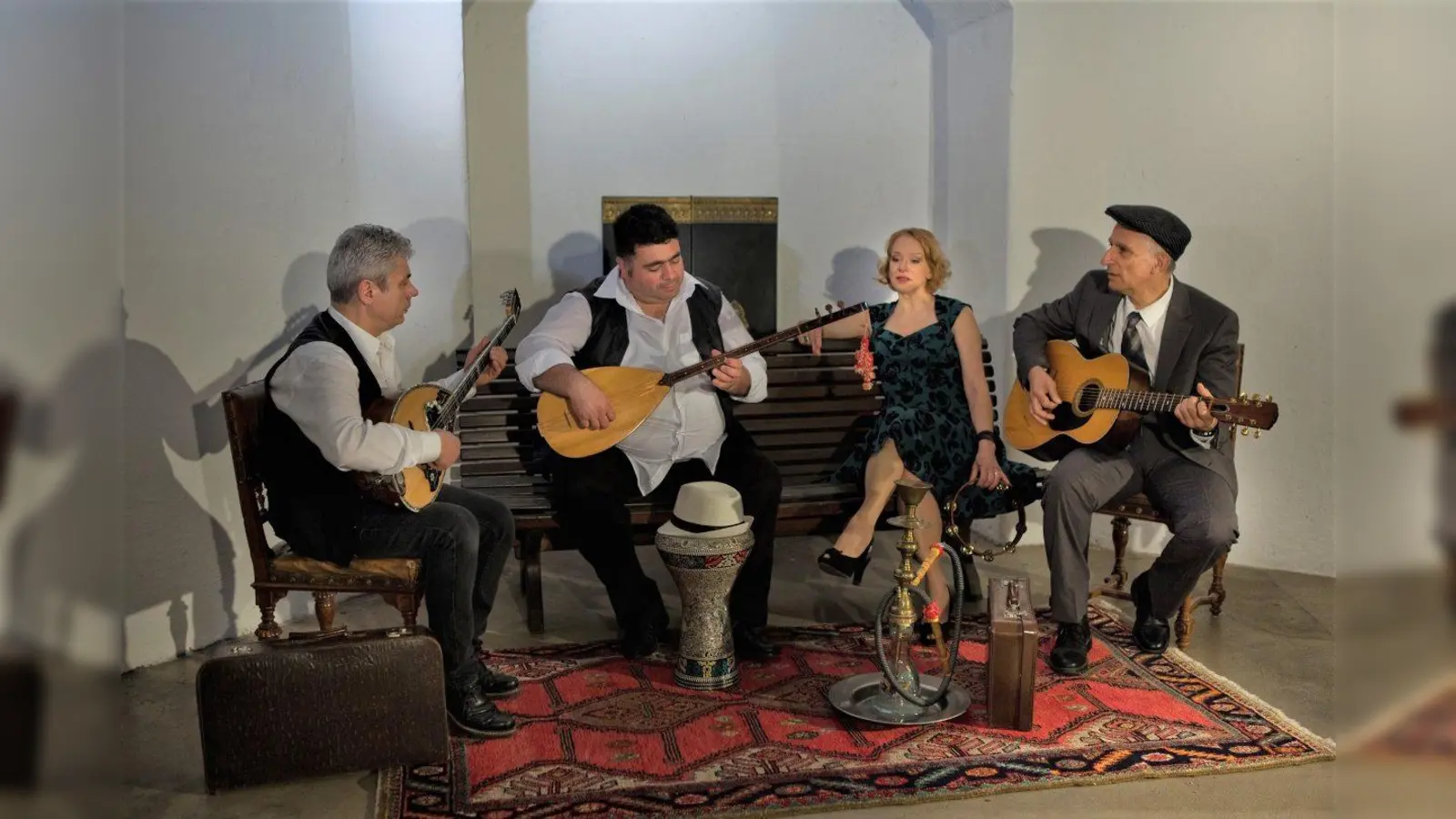 Die Musikgruppe „Café Diaspora“ hat Wurzeln in Griechenland, Italien und der Türkei. (Foto: André Mol)