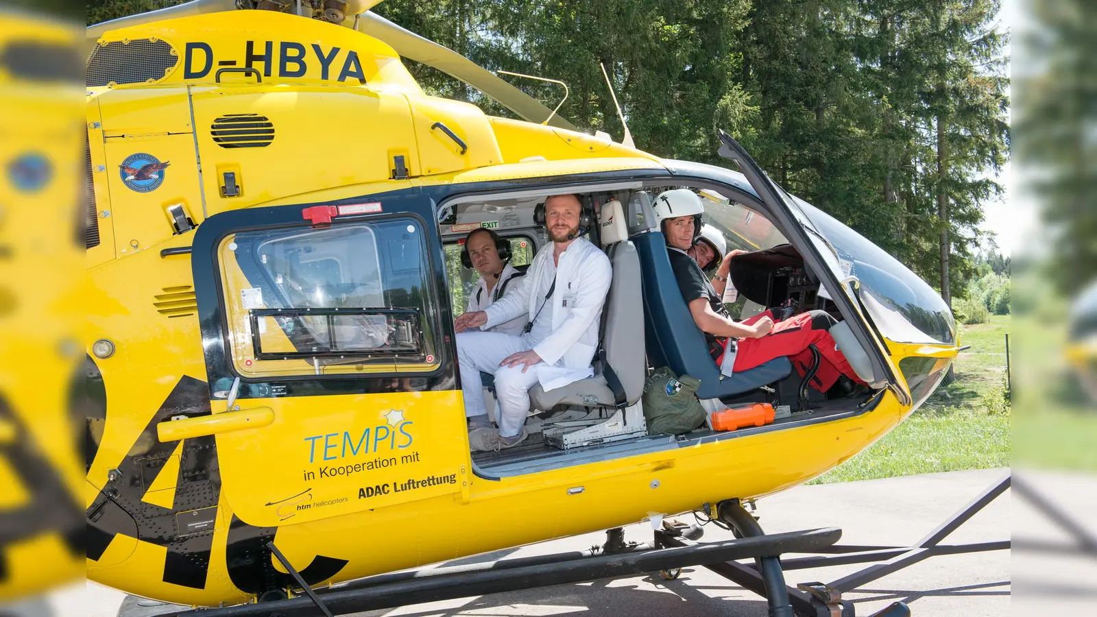 Bereit zum Abheben: Erweist sich ein Schlaganfall im Telekonsil als besonders schwer, heben die Retter in München zum Einsatz vor Ort ab – ganz analog per Heli. (Foto: Klaus Krischock)