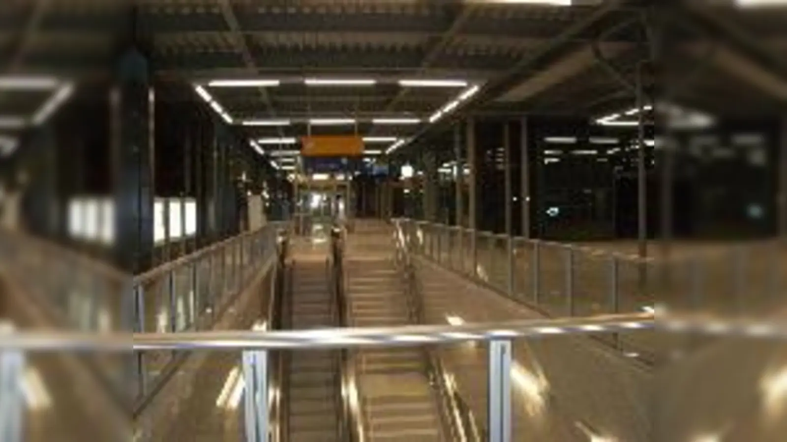 Der neue S-Bahnhof Unterföhring.	 (Foto: Gemeinde)