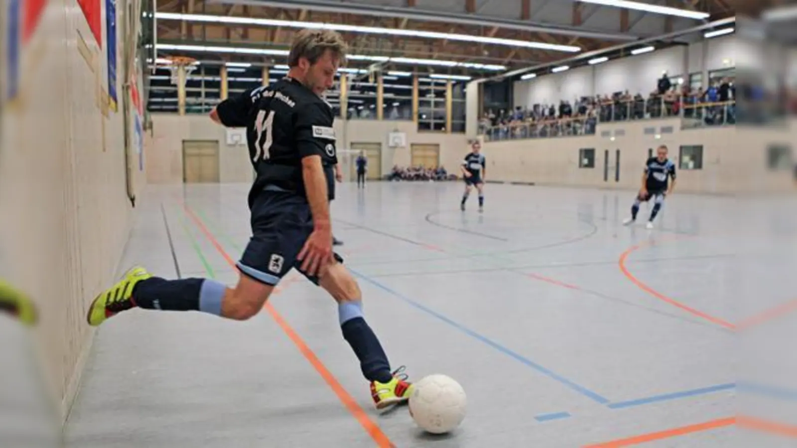 Winterpause: Zeit für Hallenfußball.  (Foto: A. Wild)