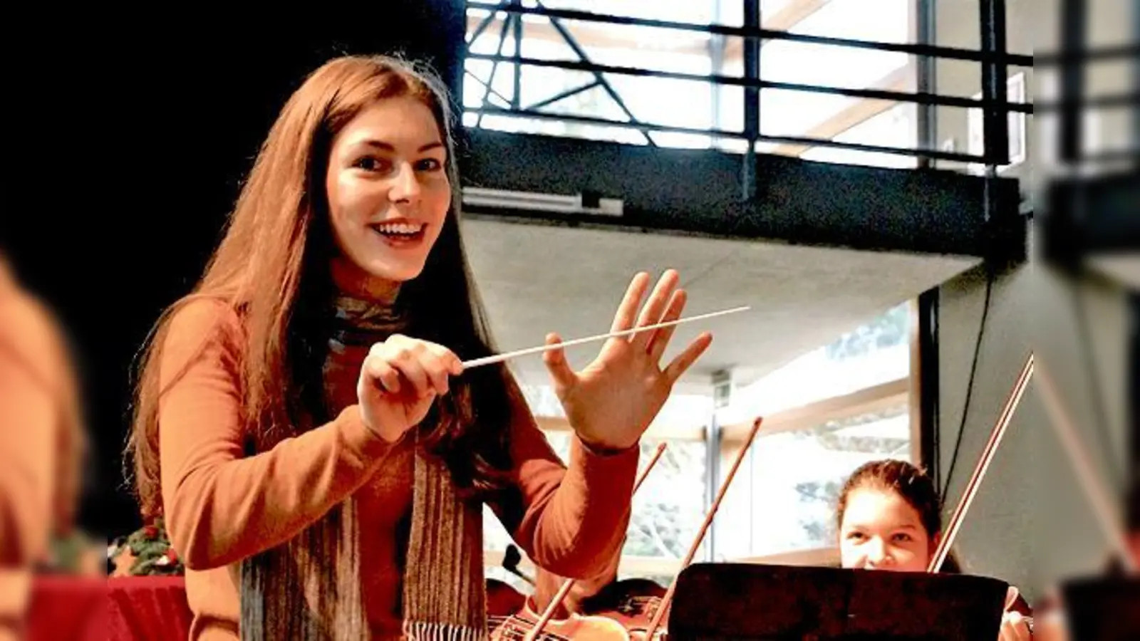 Anna Isabella Handler hat das musikalische Talent in die Wiege gelegt bekommen, jetzt will sie eine Karriere daraus machen. 	 (Foto: Boschert)