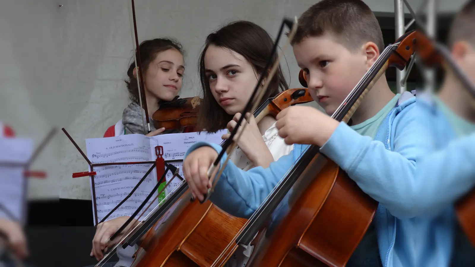 Bei der Grünwalder Musicale zeigen die Musikschüler was sie gelernt haben.  (Foto: Stefan Hofbeck)