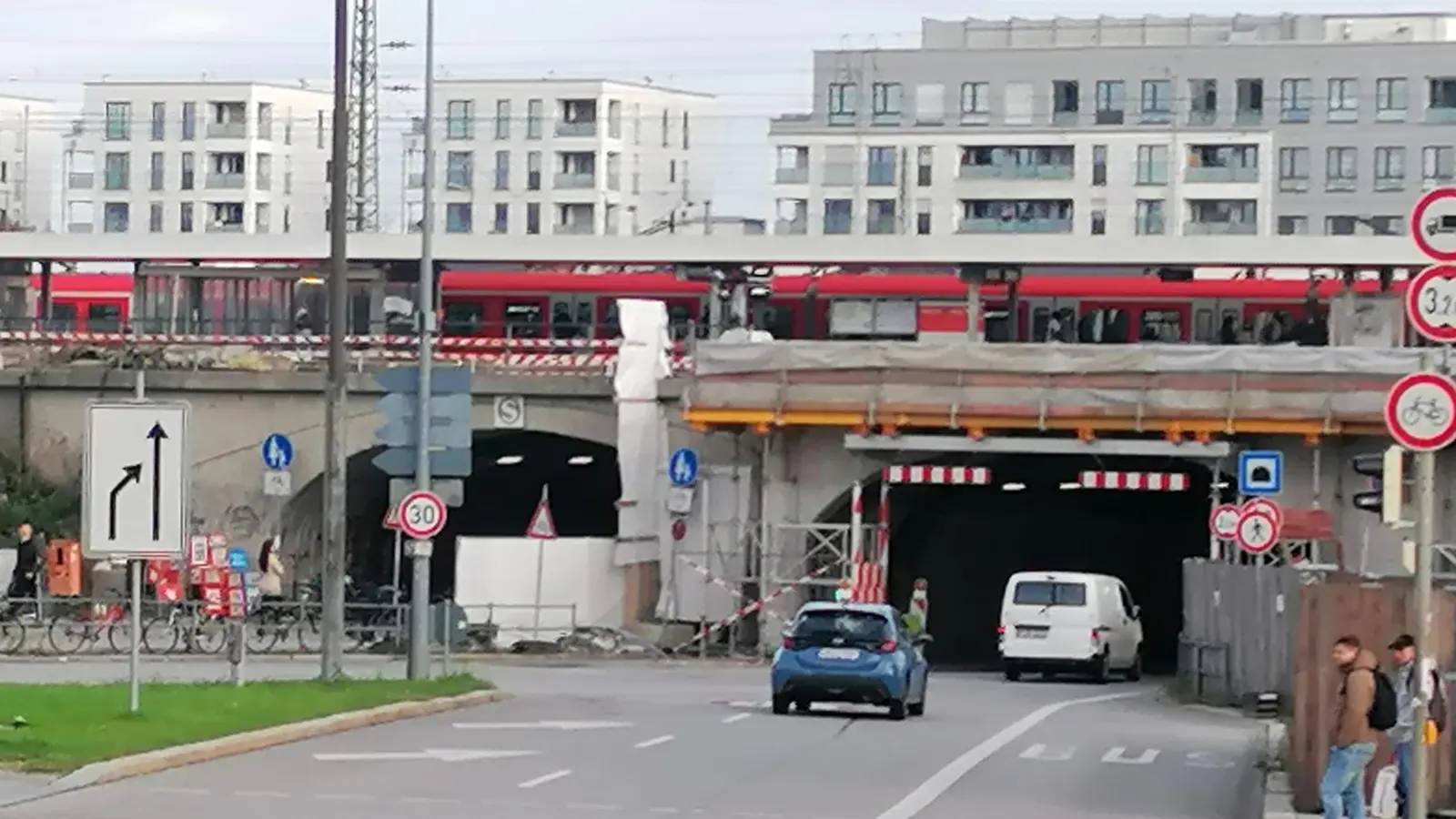 Demnächst für zwei Monate zu: die Laimer Röhre. (Foto: job)