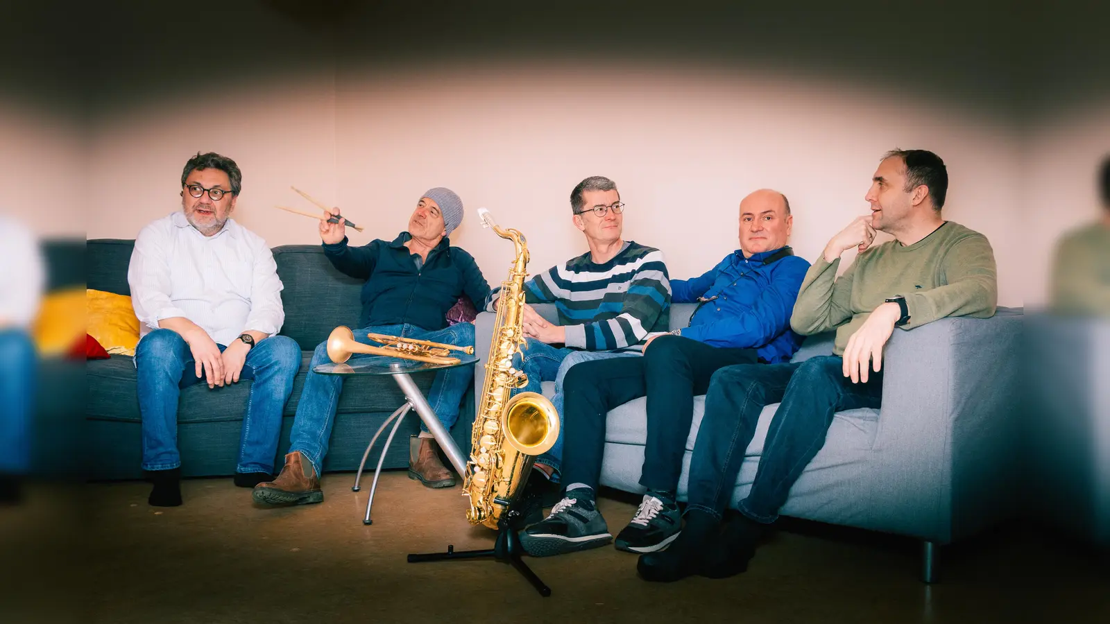 Die Jazzband Grafuzz tritt am 12. April bei Jazz in Grafing auf.  (Foto: Leon Satzger)