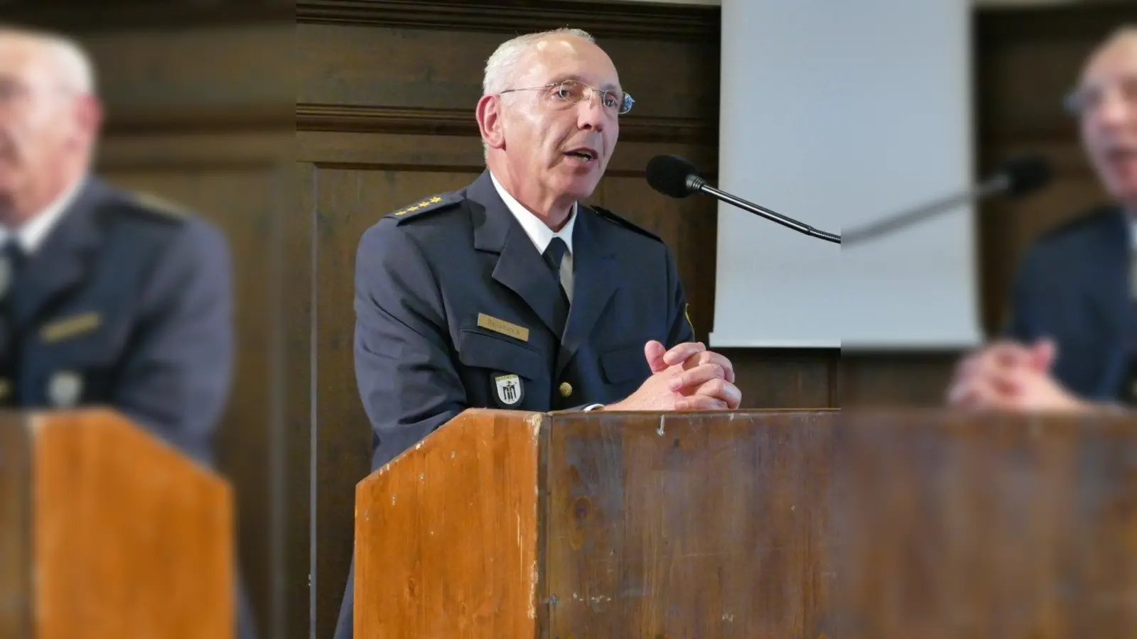 Hans Reisbeck ist Leiter der Polizeiinspektion München 14 Westend. (Foto: ds)