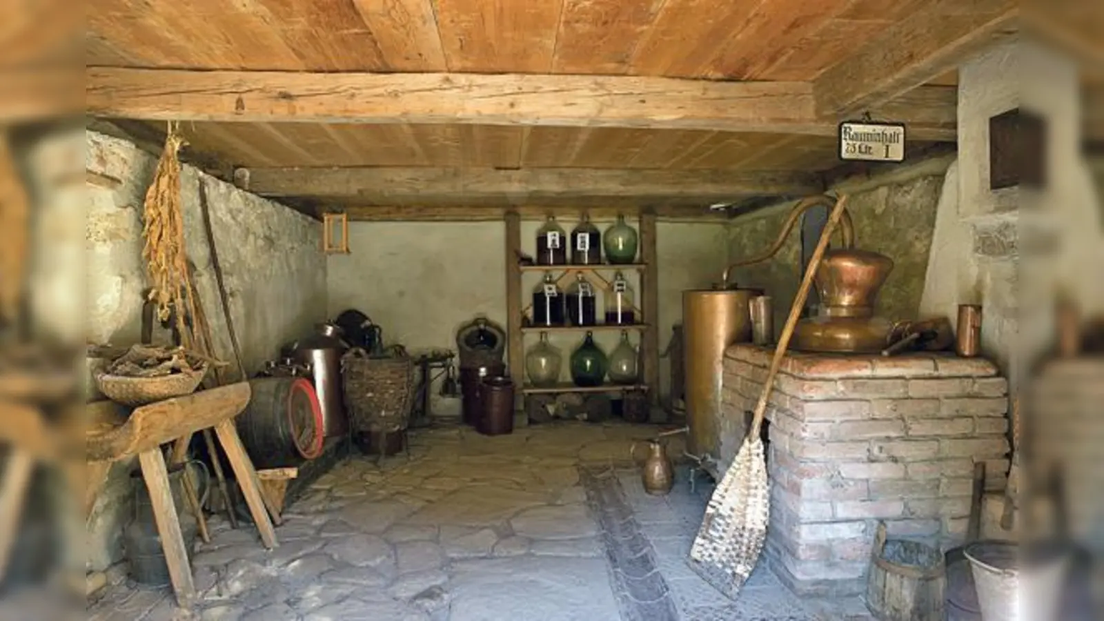 Hier wird Hochprozentiges gebrannt.	 (Foto: Markus Wasmeier)