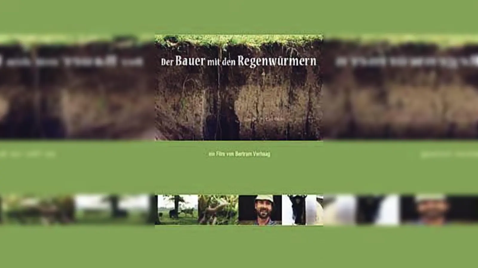 Biologischer Ackerbau mit kleinen Helfern: Bauer Sepp Braun schwört auf Regenwürmer.  	 (Foto: VA)