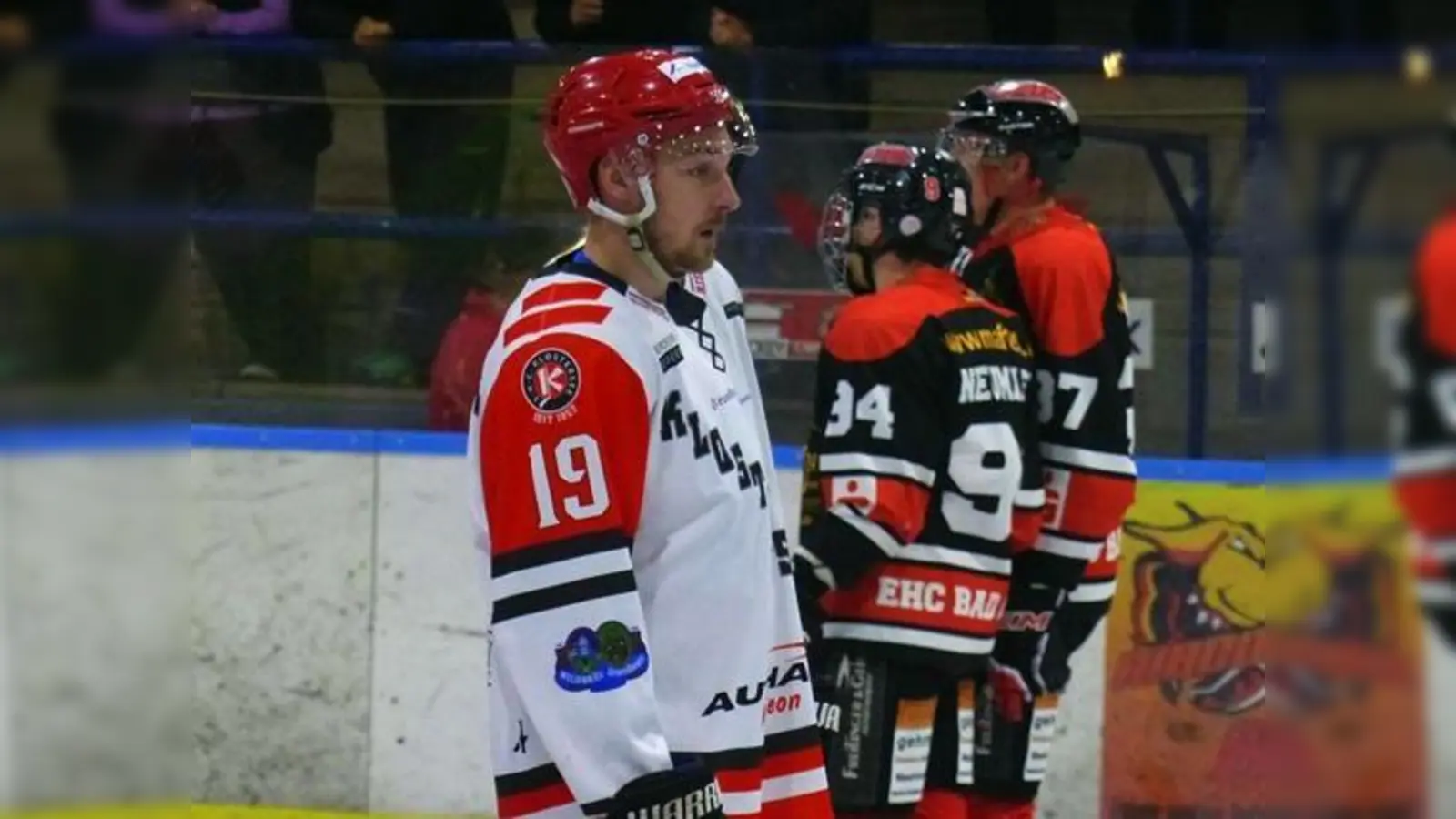 Stürmer Matthias Baumhackl erzielte den wichtigen 2:1-Führungstreffer beim 4:2-Sieg im Spitzenspiel gegen die ESC Kempten Sharks.	 (Foto: smg / CU)