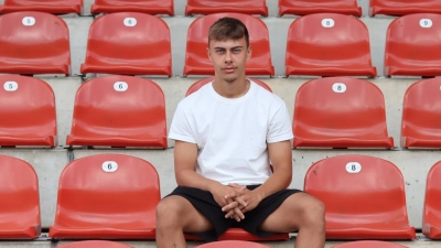 Christopher Negele wechselt vom Bundesligisten 1. FC Heidenheim nach Unterhaching. (Foto: SpVgg Unterhaching)