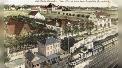 Was macht der Haarer Bahnhof im neuen Stadtteillkalender für Trudering und Riem? Wer einen Blick hineinwirft, erfährt es. (Foto: AK Stadtteilgeschichte im Truderinger Kulturkreis)