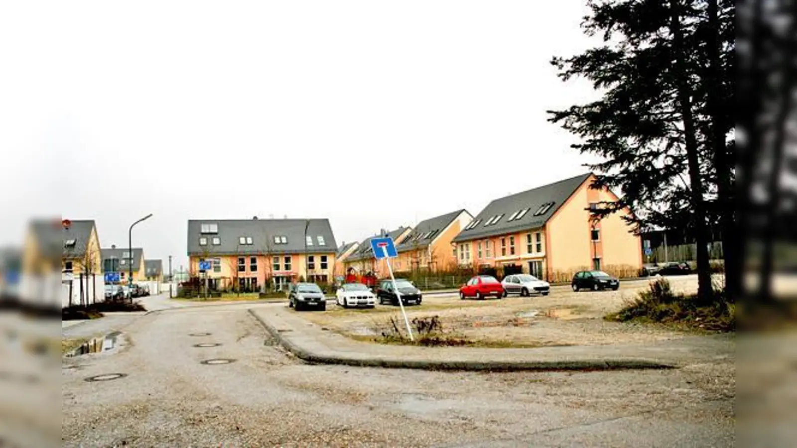 Der Bau des geplanten Kindergartens im Neubauviertel am Paul-Huml-Bogen in Feldmoching hat sich verzögert. 	 (Foto: ws)