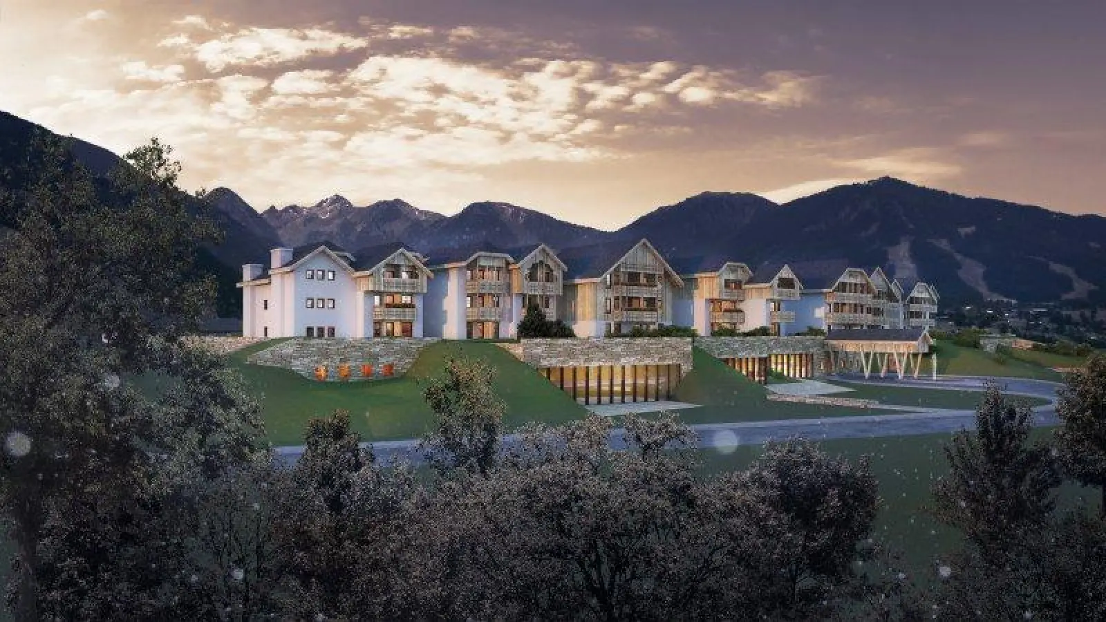 Das neue Leading Family Hotel &amp; Resort Dachsteinkönig<b></b>s bietet Luxus und Ästhetik. (Foto: Arkan Zeytinoglu Architecs)