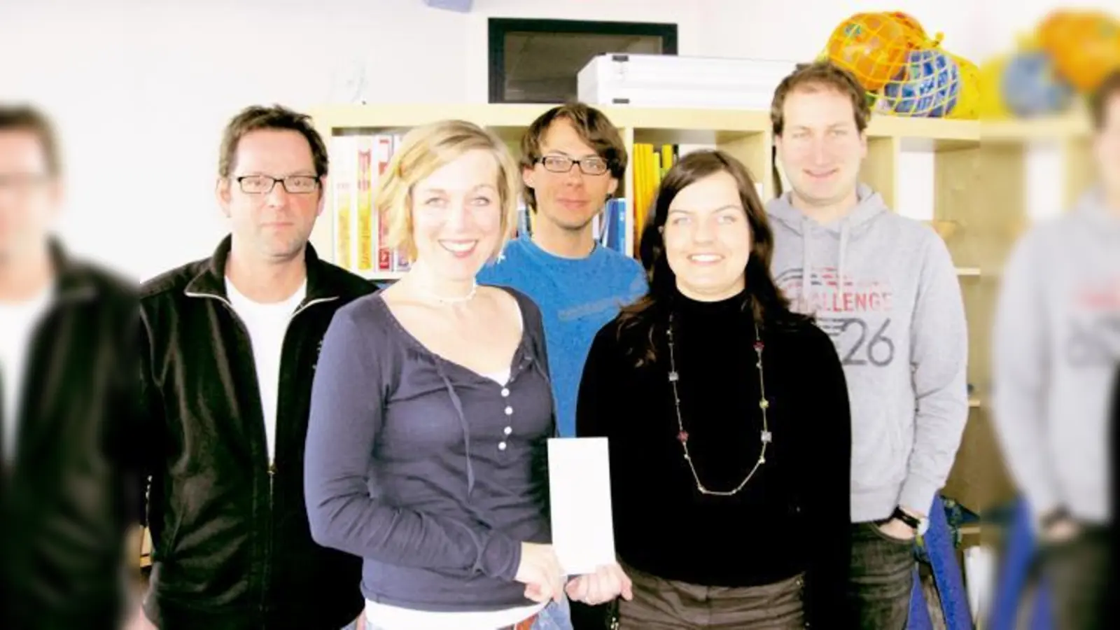 Die Organisatoren der Veranstaltung: Markus Baier, Ina Carapacchio, Moritz von Wyschetzki, Peggy Gulden und Florian Weis (von links).	 (Foto: Privat)
