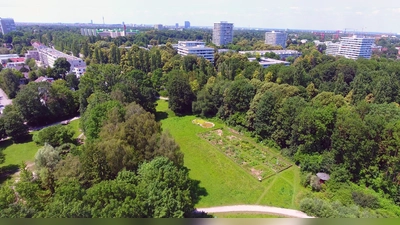 Das ÖBZ-Gelände mit Blick in Richtung Nordwesten. (Foto: Jonathan Schaefers-MUZ)