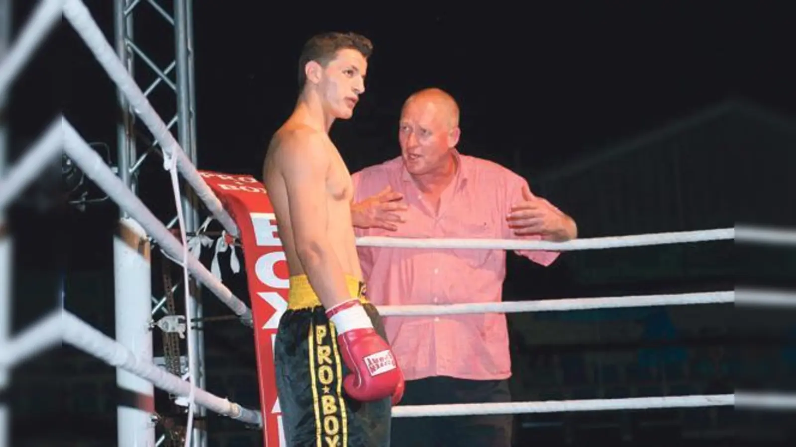 Der Topsportler Haxhi Krasniqi setzt sich für die Aktion gegen Gewalt ein.   (Foto: VA)