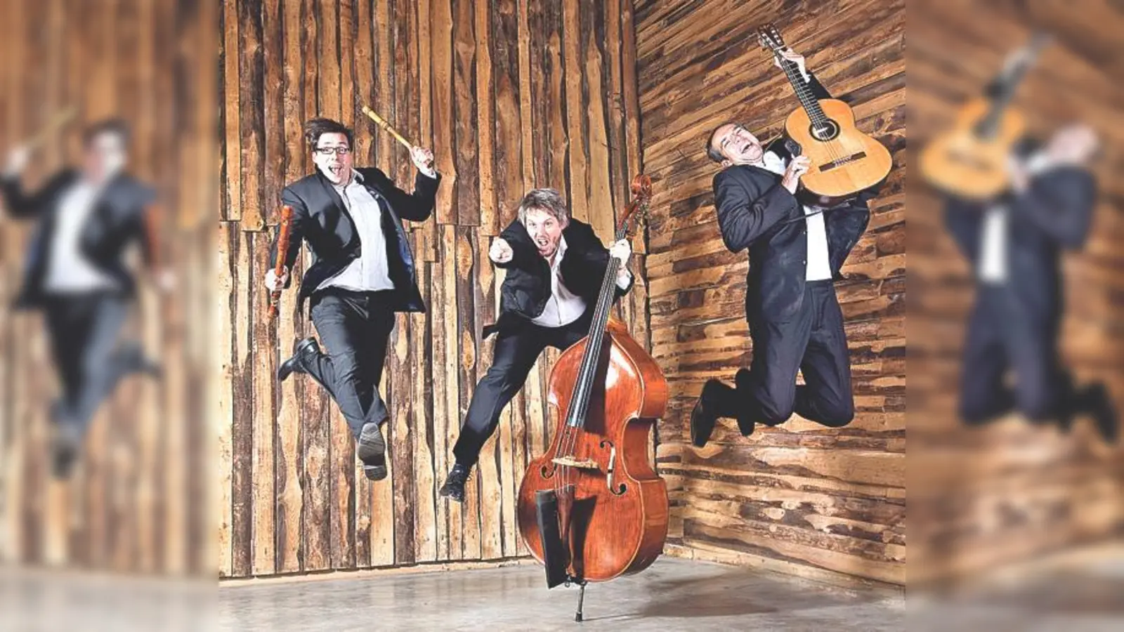 Tobias Reisige, Anto Karaula, Markus Conrad mischen das Kulturcafé auf.	 (Foto: VA)