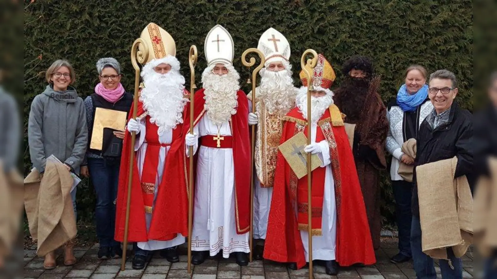 Die Gilchinger Kolping-Familie machte am Nikolaustag zahlreiche Kinder glücklich. (Foto: Kolping)