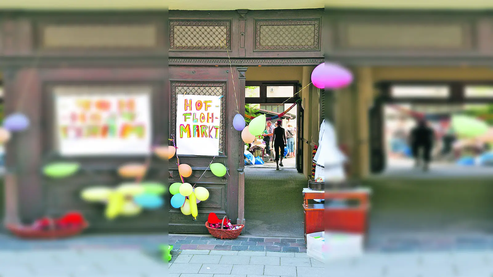 Die Hofflohmärkte sind ein beliebter Fixpunkt für viele Münchnerinnen und Münchner im üppigen Eventkalender der Stadt. (Foto: Nachbarschaftshilfe Seidlvilla)