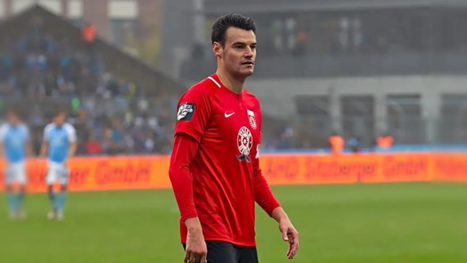 Ex-Löwe: Großaspachs Kapitän Julian Leist.  (Foto: Anne Wild)