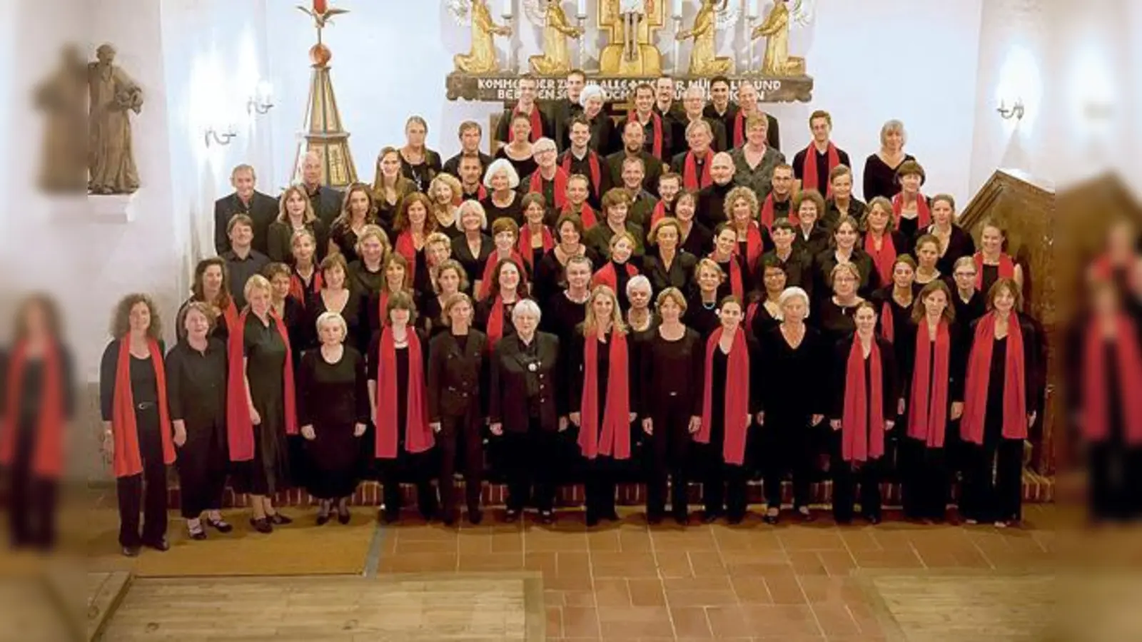 Der Nymphenburger Kantatenchor singt in der Stephanuskirche.	 (Foto: Torsten Weidmann)